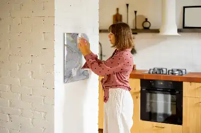 Magnettafel zum Schreiben in Dekormarmor-Optik