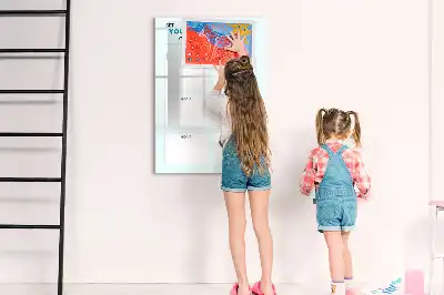 Magnettafel als Zielplaner zum Schreiben