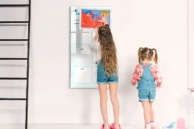 Magnettafel als Zielplaner zum Schreiben