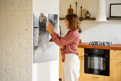 Magnettafel beschreibbar im Design Marmor-Abstraktion