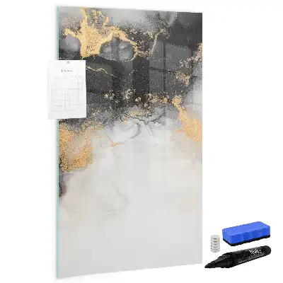 Magnettafel beschreibbar im Design Marmor-Abstraktion