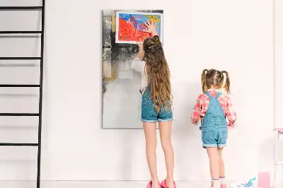 Magnettafel beschreibbar im Design Marmor-Abstraktion