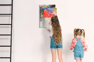 Magnettafel beschreibbar im Design Marmor-Abstraktion