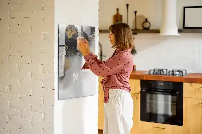 Magnettafel beschreibbar im Design Marmor-Abstraktion
