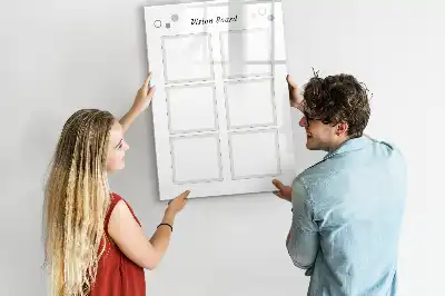 Vision Board beschreibbare Magnettafel