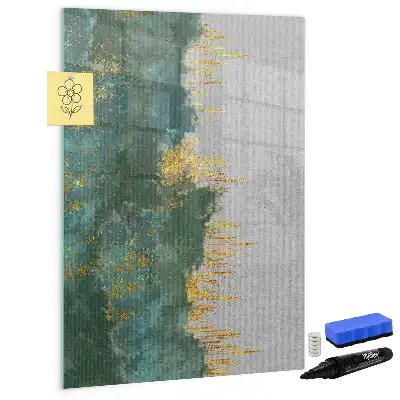 Magnettafel beschreibbar mit dekorativem Muster