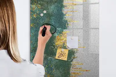 Magnettafel beschreibbar mit dekorativem Muster