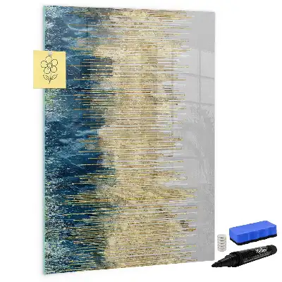 Magnettafel zum Schreiben mit dekorativem Muster