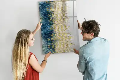 Magnettafel zum Schreiben mit dekorativem Muster