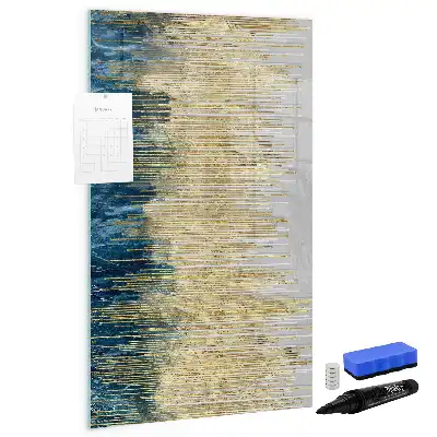 Magnettafel zum Schreiben mit dekorativem Muster