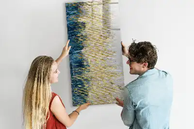 Magnettafel zum Schreiben mit dekorativem Muster