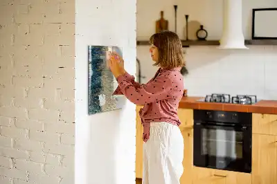 Magnettafel zum Schreiben mit dekorativem Muster