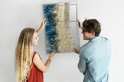 Magnettafel zum Schreiben mit dekorativem Muster