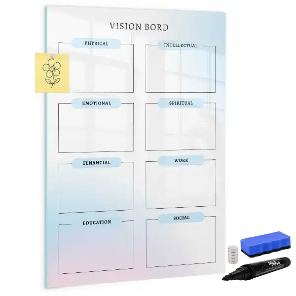 Magnettafel zum Beschreiben