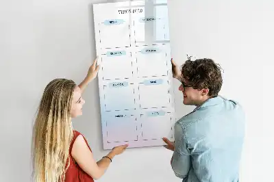 Magnettafel zum Beschreiben