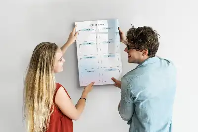Magnettafel zum Beschreiben