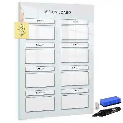 Vision Board magnetisch und beschreibbar
