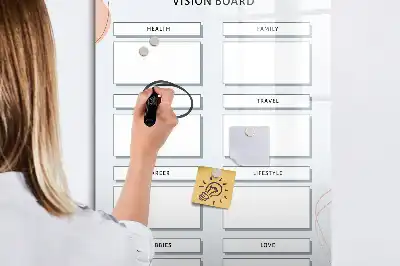 Vision Board magnetisch und beschreibbar