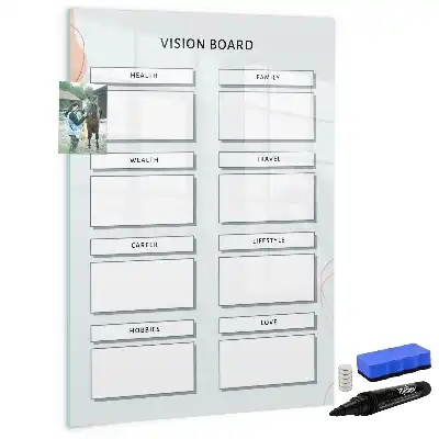 Vision Board magnetisch und beschreibbar