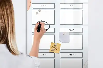 Vision Board magnetisch und beschreibbar