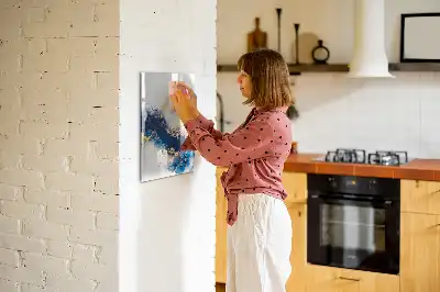 Magnettafel beschreibbar in Marmoroptik