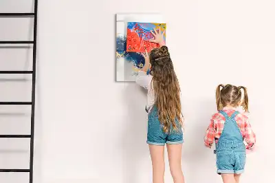 Magnettafel beschreibbar in Marmoroptik