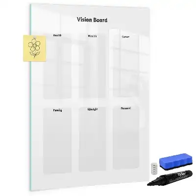 Magnettafel beschreibbares Vision Board