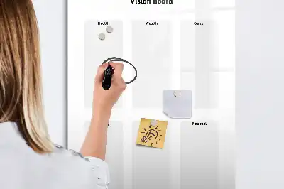 Magnettafel beschreibbares Vision Board