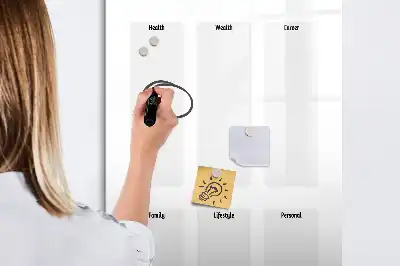 Magnettafel beschreibbares Vision Board