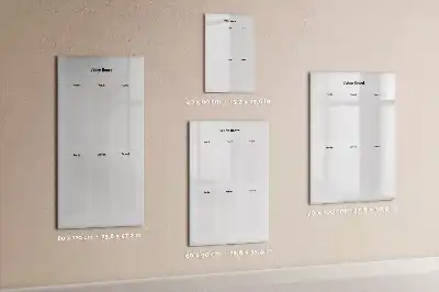 Magnettafel beschreibbares Vision Board