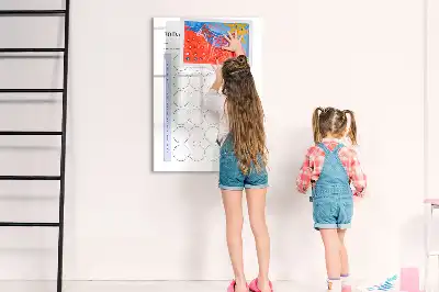 30-Tage-Planer beschreibbare Magnettafel