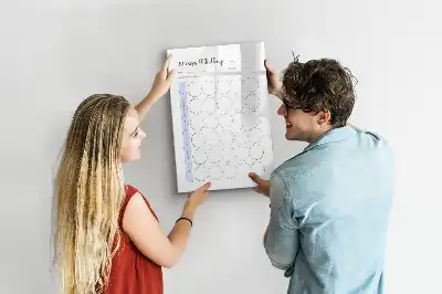 30-Tage-Planer beschreibbare Magnettafel