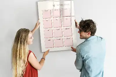 Geburtstagskalender magnetische Schreibtafel