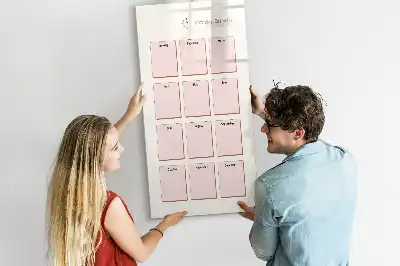 Geburtstagskalender magnetische Schreibtafel
