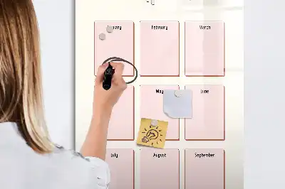 Geburtstagskalender magnetische Schreibtafel