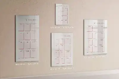 Geburtstagskalender magnetische Schreibtafel