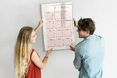 Geburtstagskalender magnetische Schreibtafel