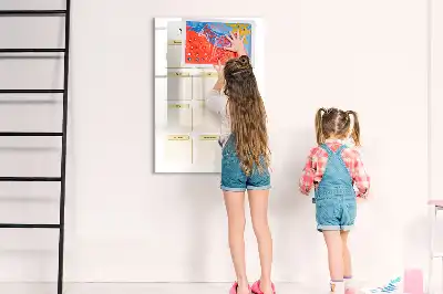 Jahresplaner magnetische Schreibtafel