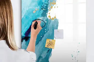 Magnettafel beschreibbar Malerei