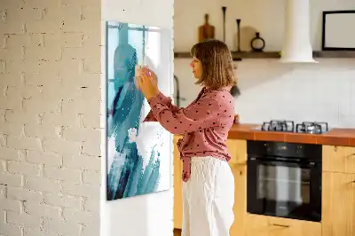 Magnettafel beschreibbar Malerei