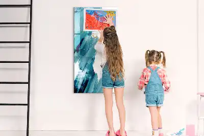 Magnettafel beschreibbar Malerei