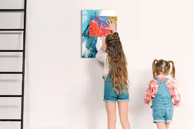 Magnettafel beschreibbar Malerei