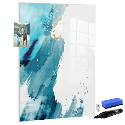 Magnettafel beschreibbar Malerei