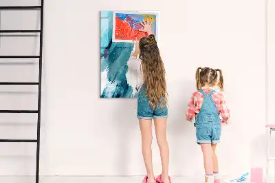 Magnettafel beschreibbar Malerei