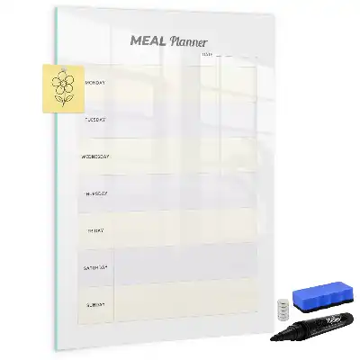 Essensplaner als magnetische Schreibtafel