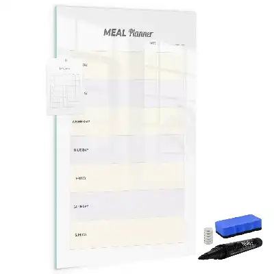 Essensplaner als magnetische Schreibtafel