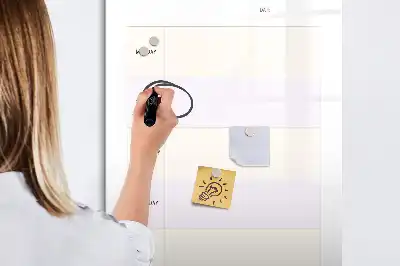 Essensplaner als magnetische Schreibtafel