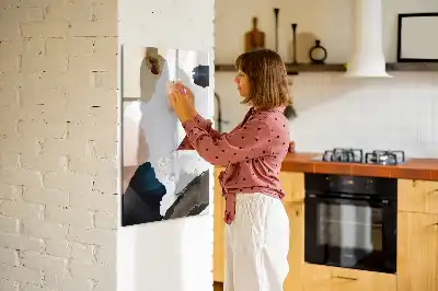 Magnettafel beschreibbar Aquarell-Abstraktion
