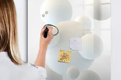 Magnettafel beschreibbar Kugel Abstraktion