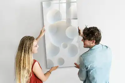 Magnettafel beschreibbar Kugel Abstraktion